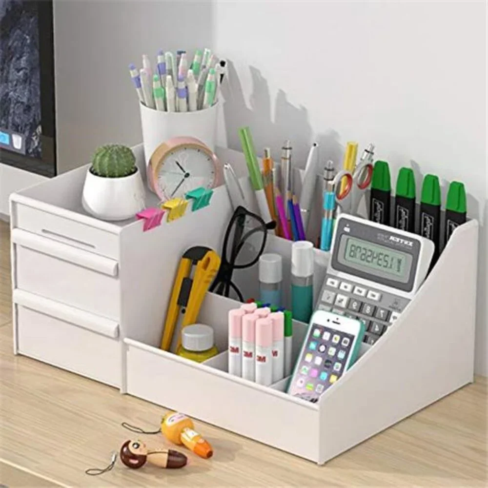 Makeup Organizer With Drawers —Countertop Organizer for Cosmetics, Vanity Holder
